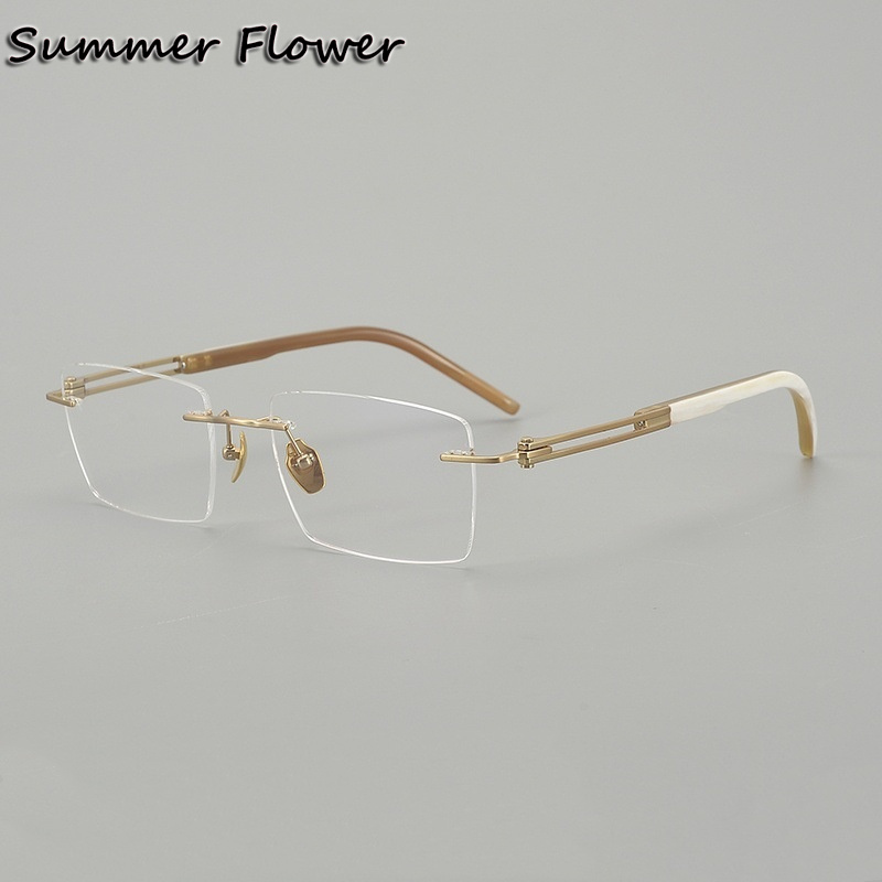 150 mm Rimless Glasses Pure Ti - đánh giá và giá Men Accessories Tips