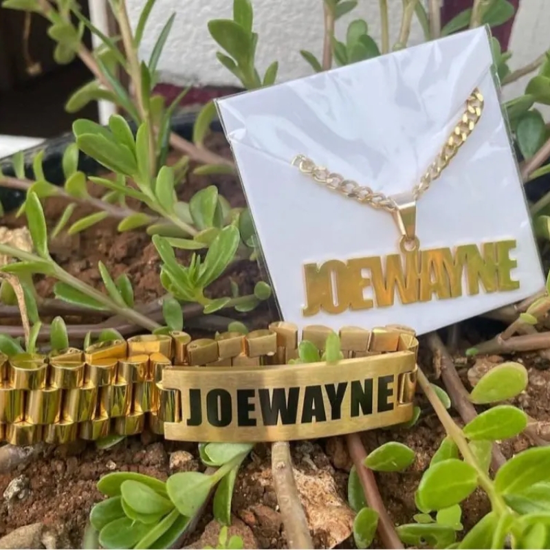 Custom Men Name Necklace Big B - đánh giá và giá Men Accessories Pack