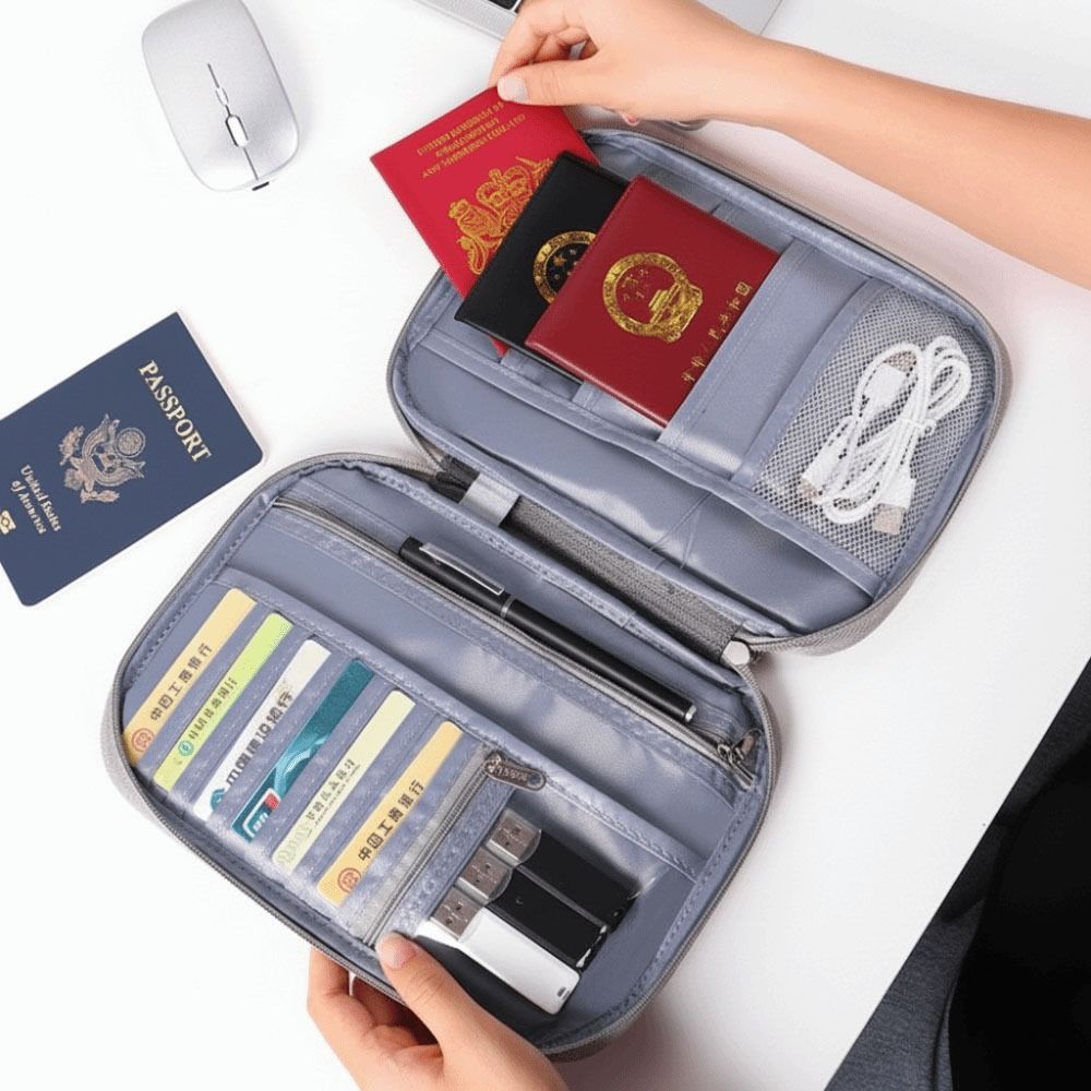 Creative Solid Color Passport  - đánh giá và giá Men'S Accessories Travel Bag