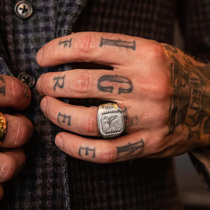 Chim Hói Đầu Signet Nhẫn Cho N - đánh giá và giá Signet Ring Men