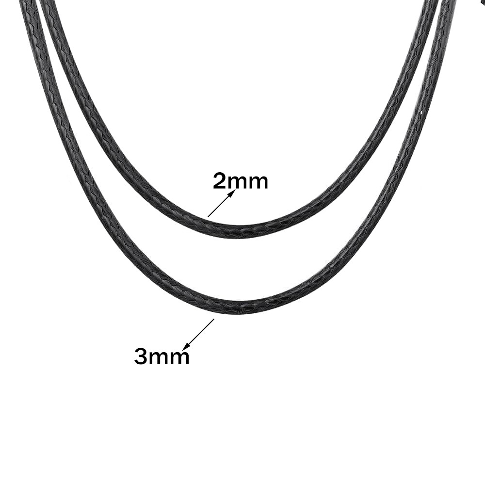 2MM/3MM 45/50/60cm Black Water - đánh giá và giá Men Accessories Chain