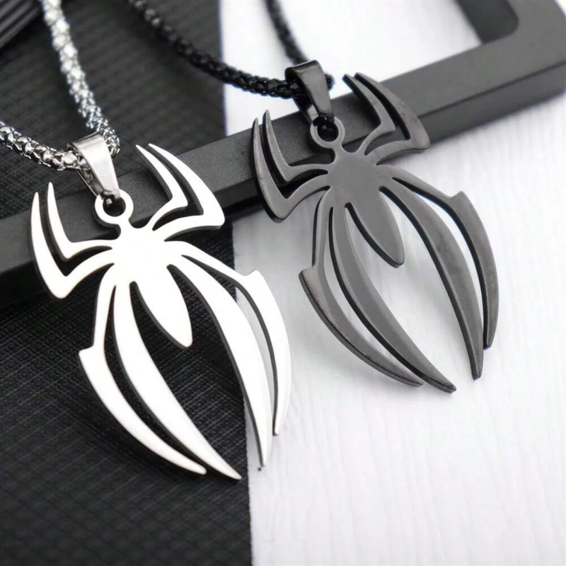 Gothic Spider Shape Necklace S - đánh giá và giá Men Accessories Chain