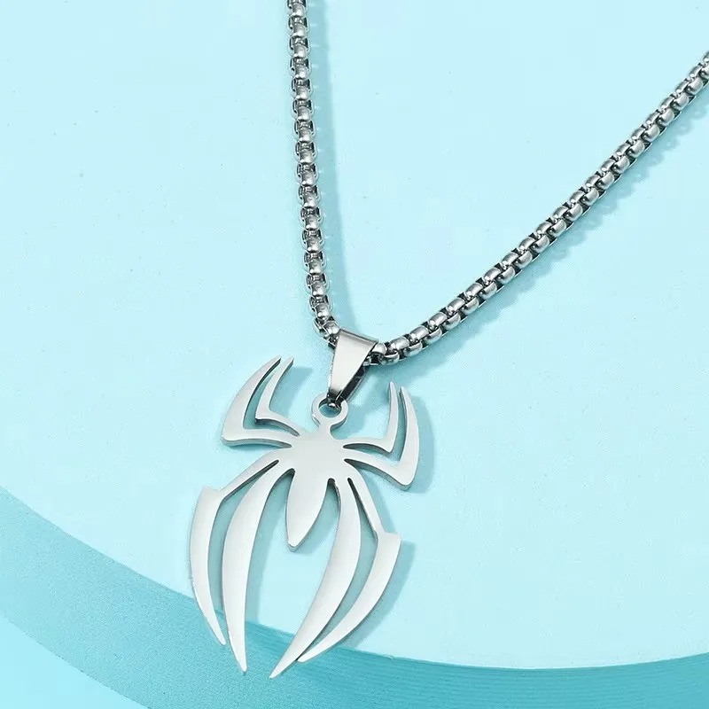 Gothic Spider Shape Necklace S - đánh giá và giá Men Accessories Chain
