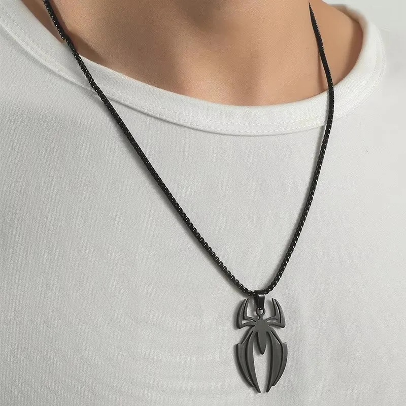 Gothic Spider Shape Necklace S - đánh giá và giá Men Accessories Chain