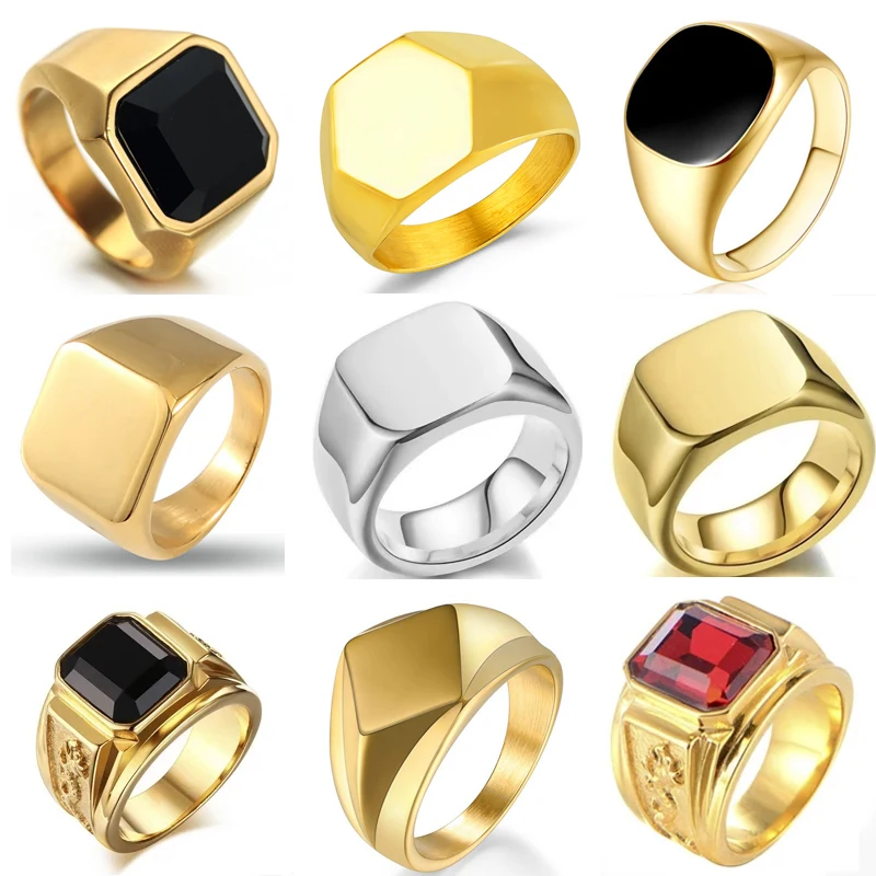 Biker Phong Cách Punk Nhẫn Nam - đánh giá và giá Men'S Accessories Jewelry Sale