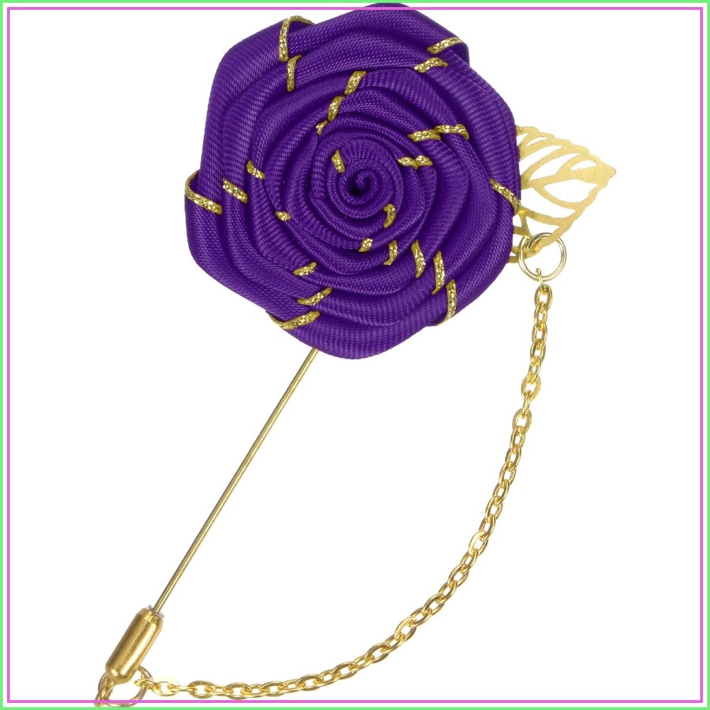 Rose Brooch Pin Cloth Rose Flo - đánh giá và giá Men Accessories For Wedding