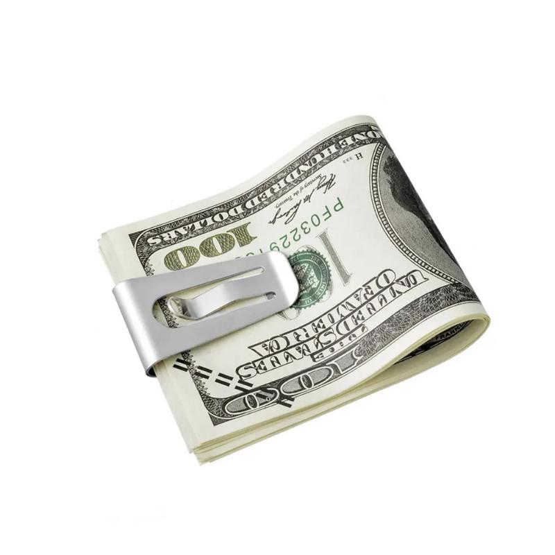 Slim Anti-Fall Stainless Steel - đánh giá và giá Money Clip Slim