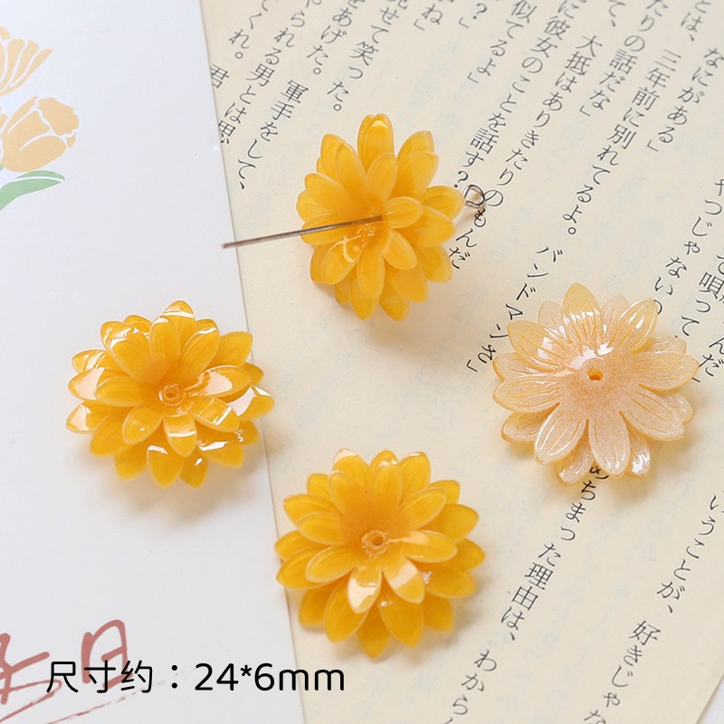 50pcs/lot 24mm yellow color pr - đánh giá và giá Men'S Yellow Accessories