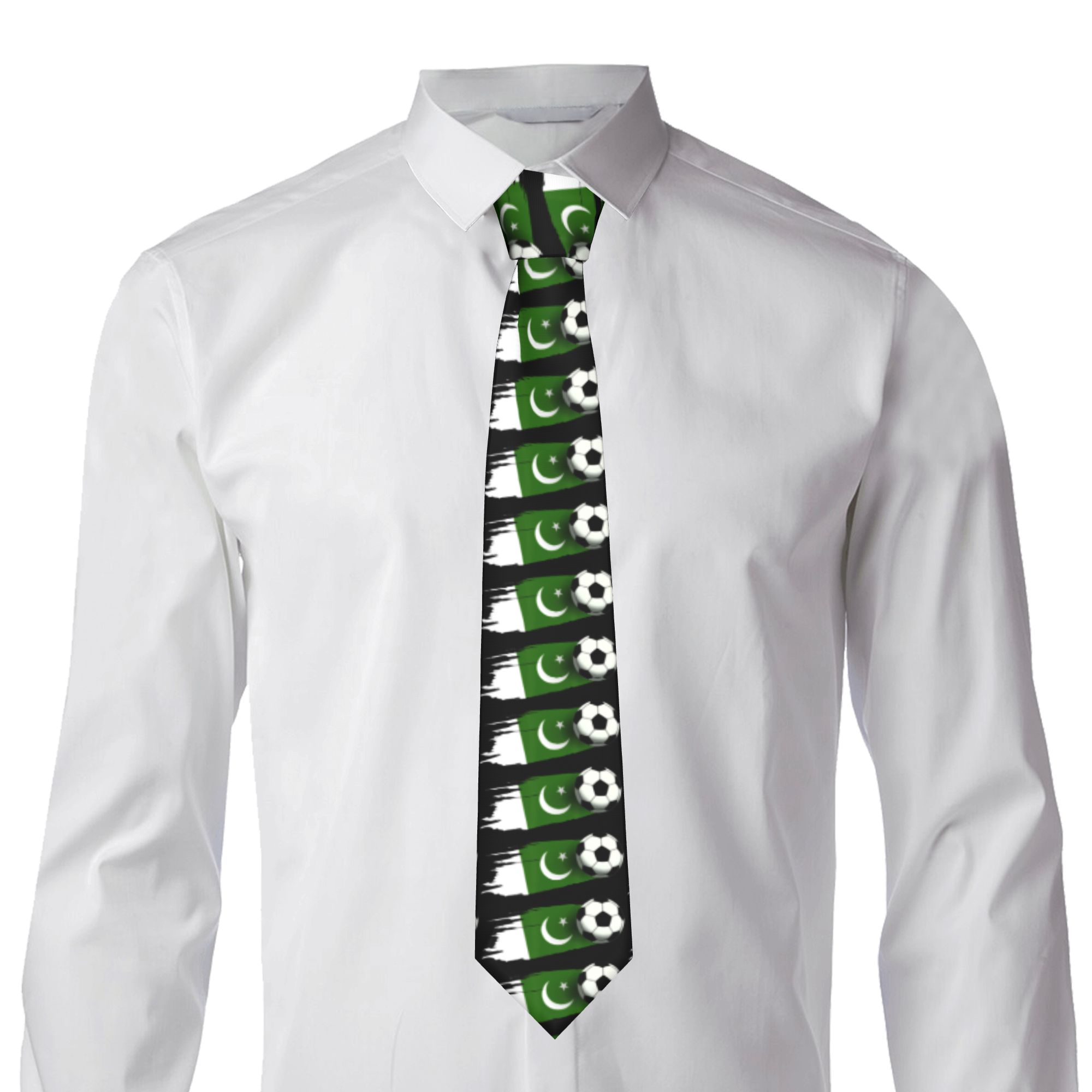 Mens Tie Pakistan Flag Pakista - đánh giá và giá Men Accessories In Pakistan