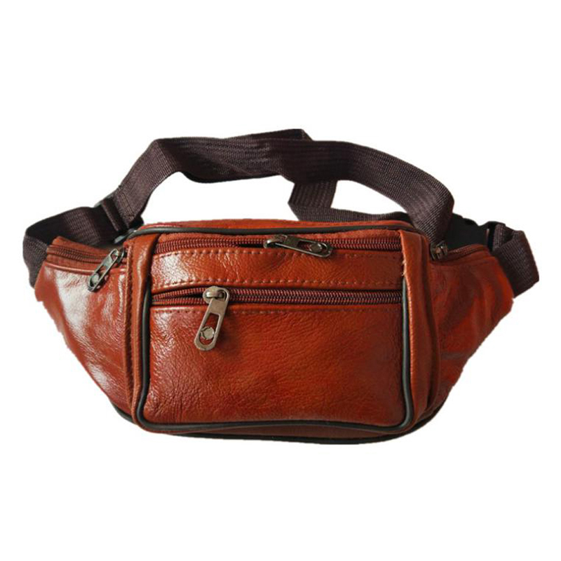 Leather Men Waist Chest Bag Th - đánh giá và giá Men Accessories Pack